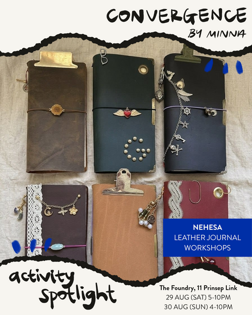 NEHESA @ CONVERGENCE: Leather Journal Workshops