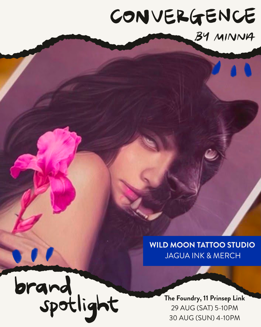 WILD MOON STUDIO @ CONVERGENCE: Jagua Ink (Temporary Tattoos)