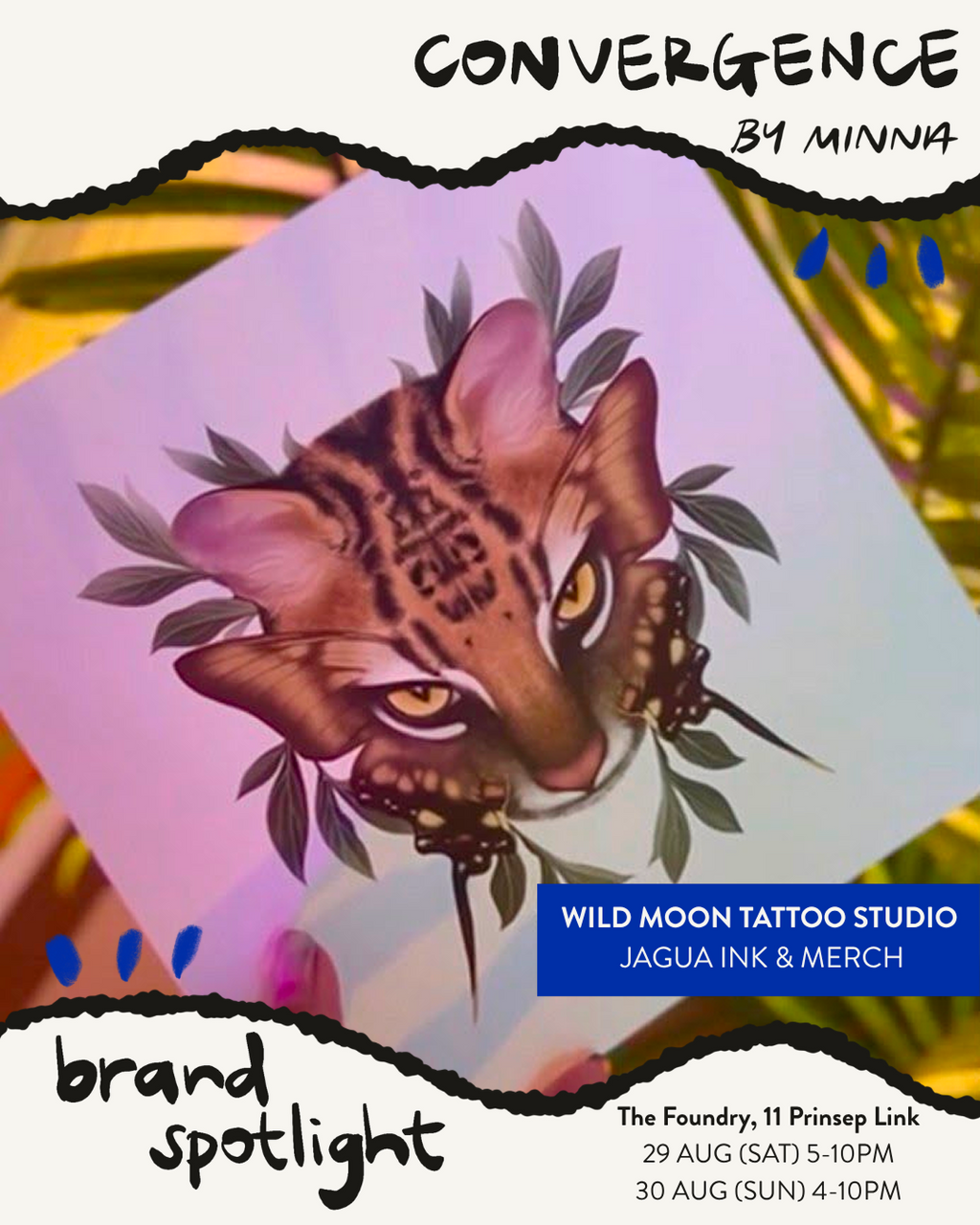 WILD MOON STUDIO @ CONVERGENCE: Jagua Ink (Temporary Tattoos)